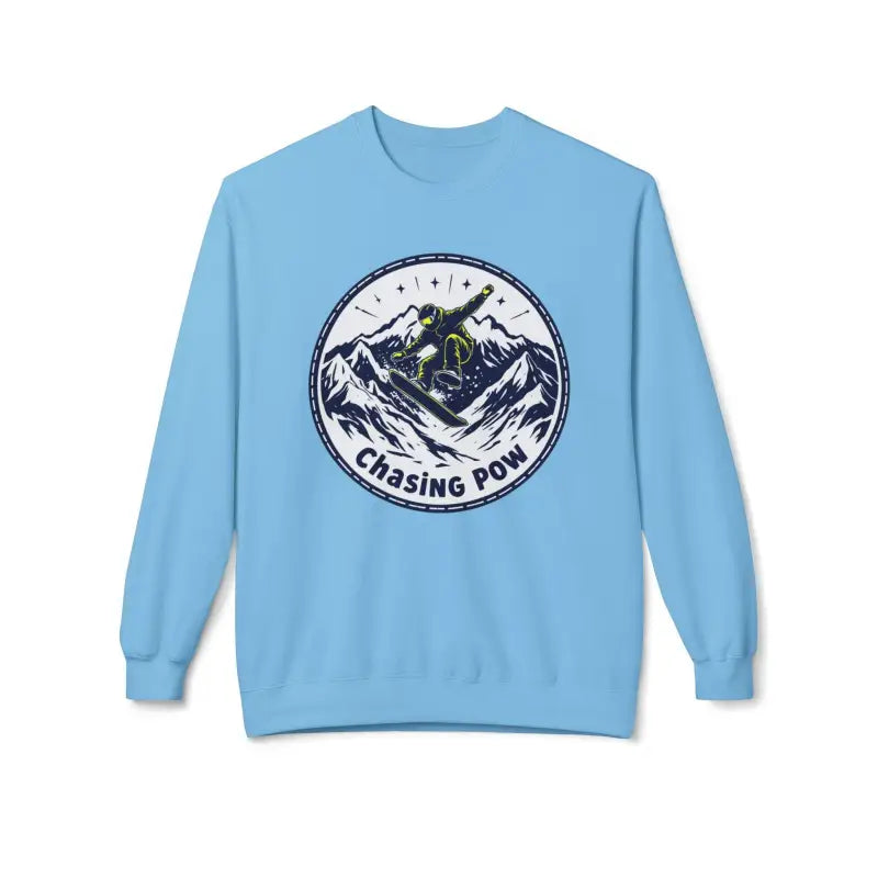 Ocean State Styles Sweatshirt Chasing Pow Snowboarding