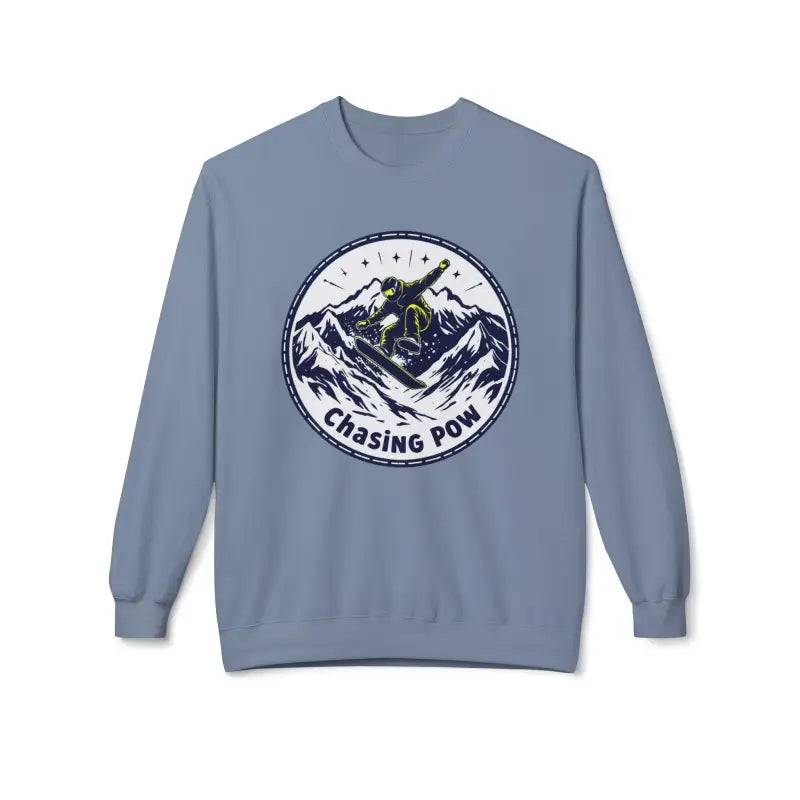 Ocean State Styles Sweatshirt Chasing Pow Snowboarding
