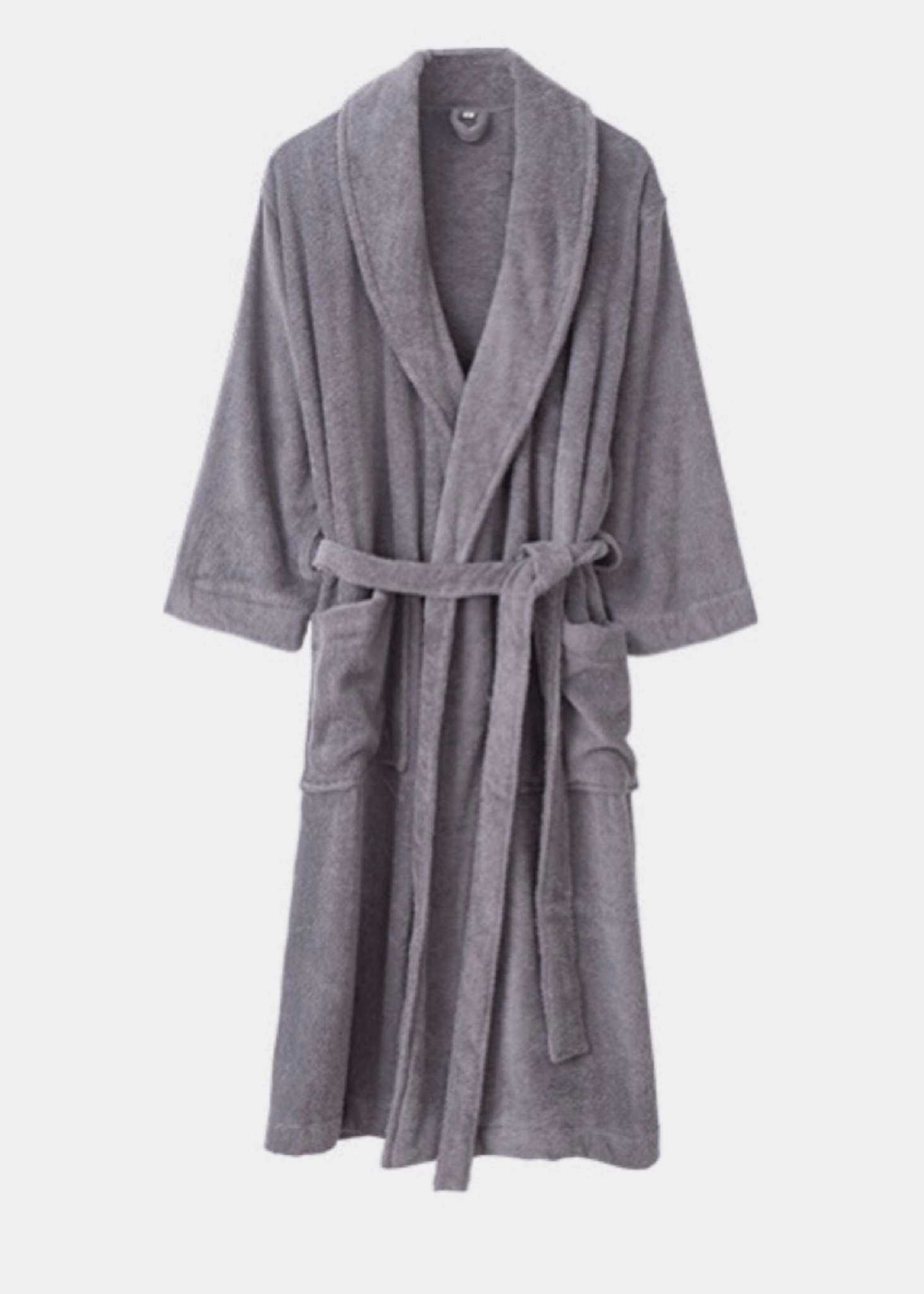 Classic Ultra-Soft Absorbent Cotton Bathrobe / White
