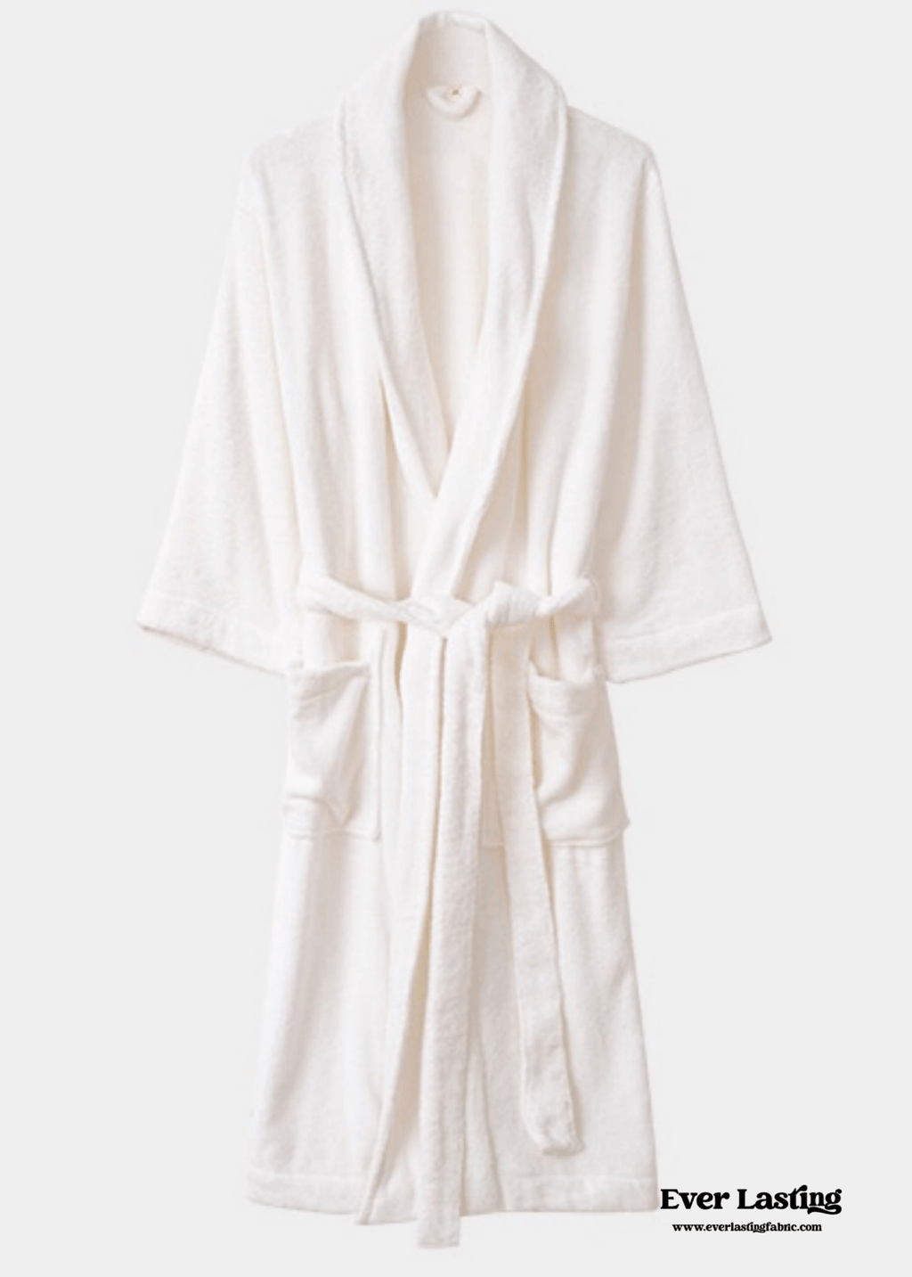 Classic Ultra-Soft Absorbent Cotton Bathrobe / Pink