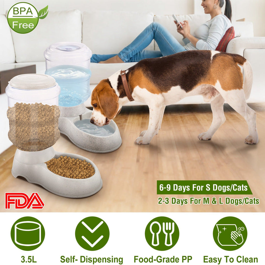 GBruno 3.5L/1Gal Pet Water Dispenser