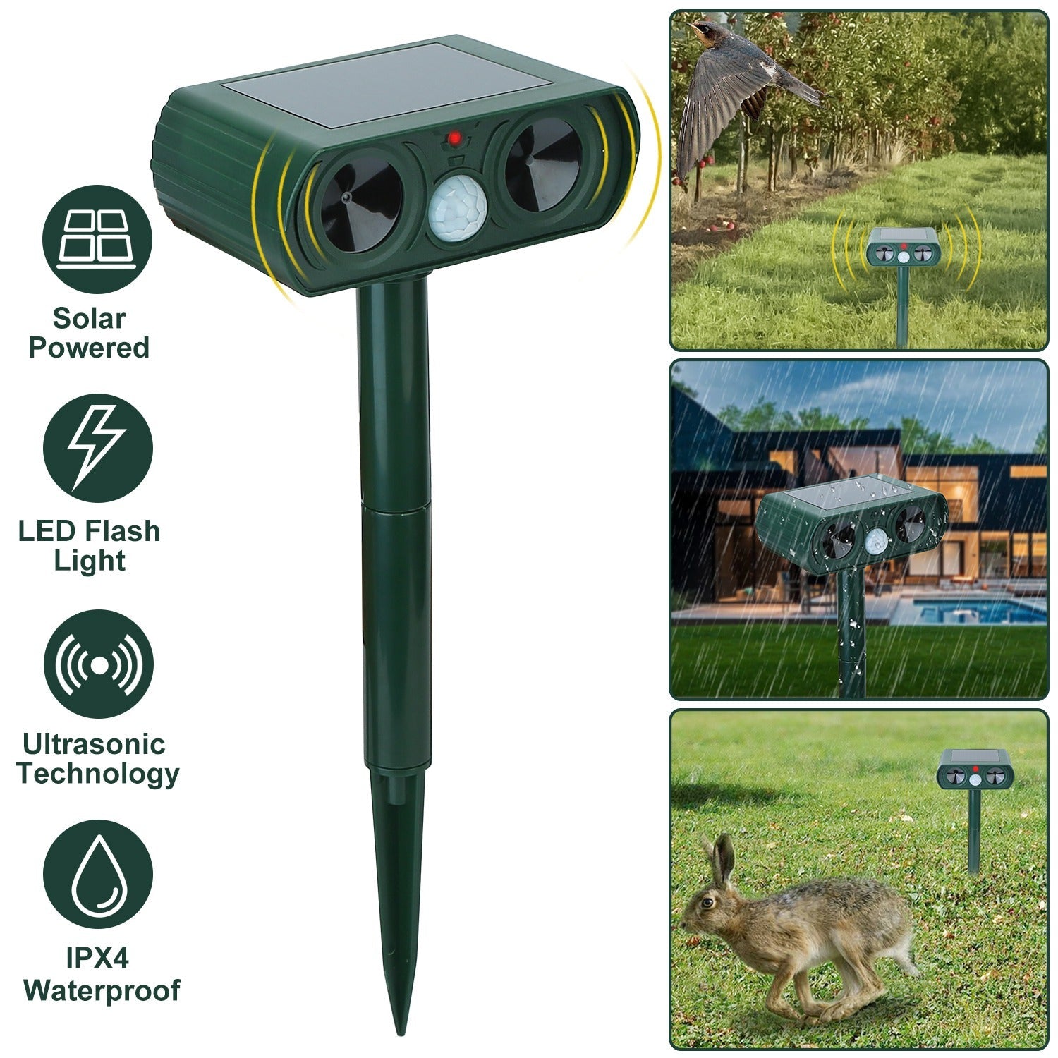 GBruno Ultrasonic Animal Repeller
