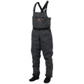 BASSDASH Men’s Denim Breathable Chest Waders Waterproof Durable Lightweight Stocking Foot for Fishing Hunting ATV Riding