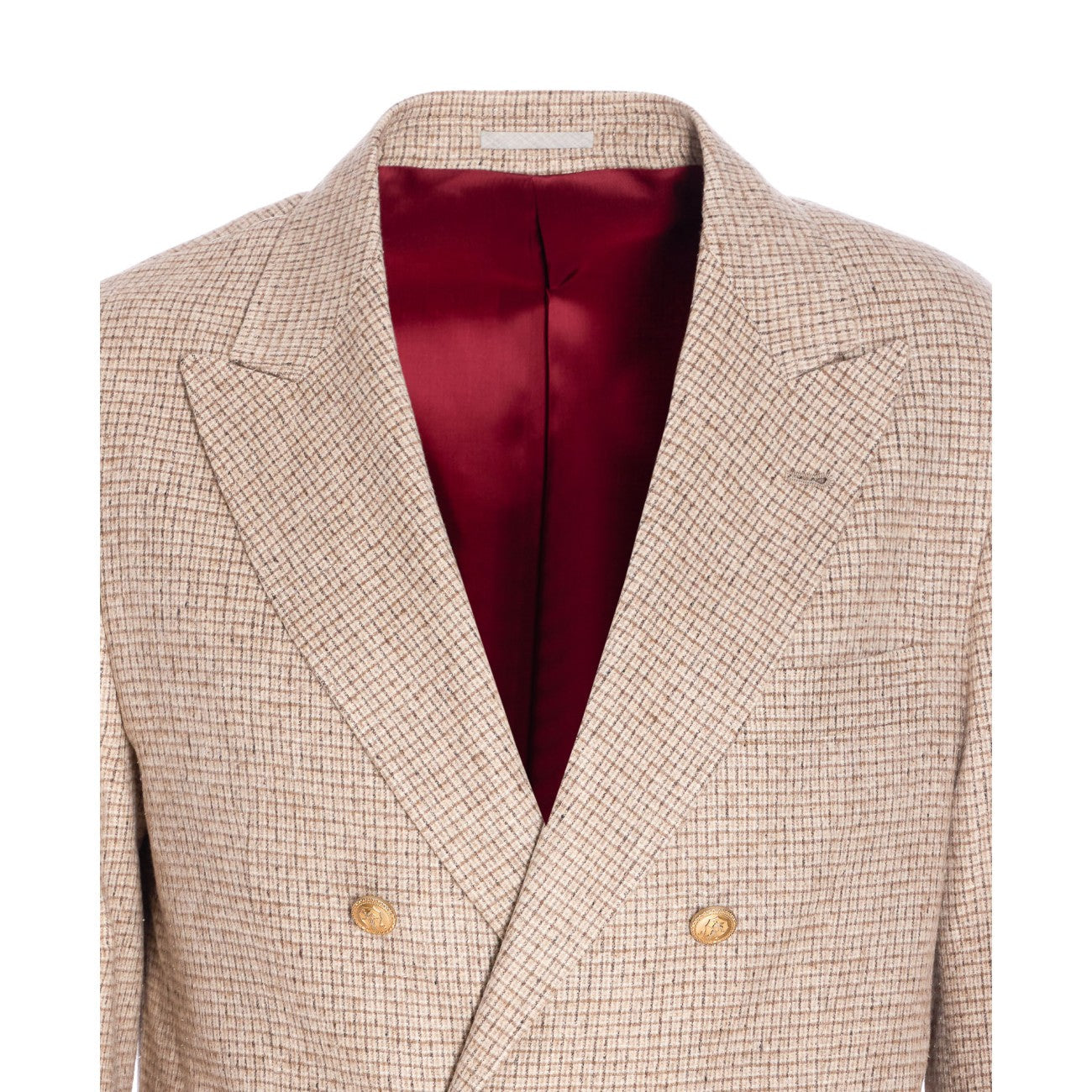 Brunello Cucinelli Men Double-Breasted Blazer