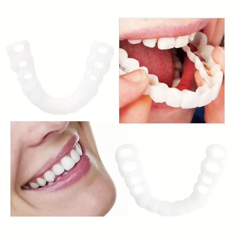 "2Pac Silicone Orthodontic Mouthguards - Adjustable Teeth Aligners for Men/Women - Christmas Gift"