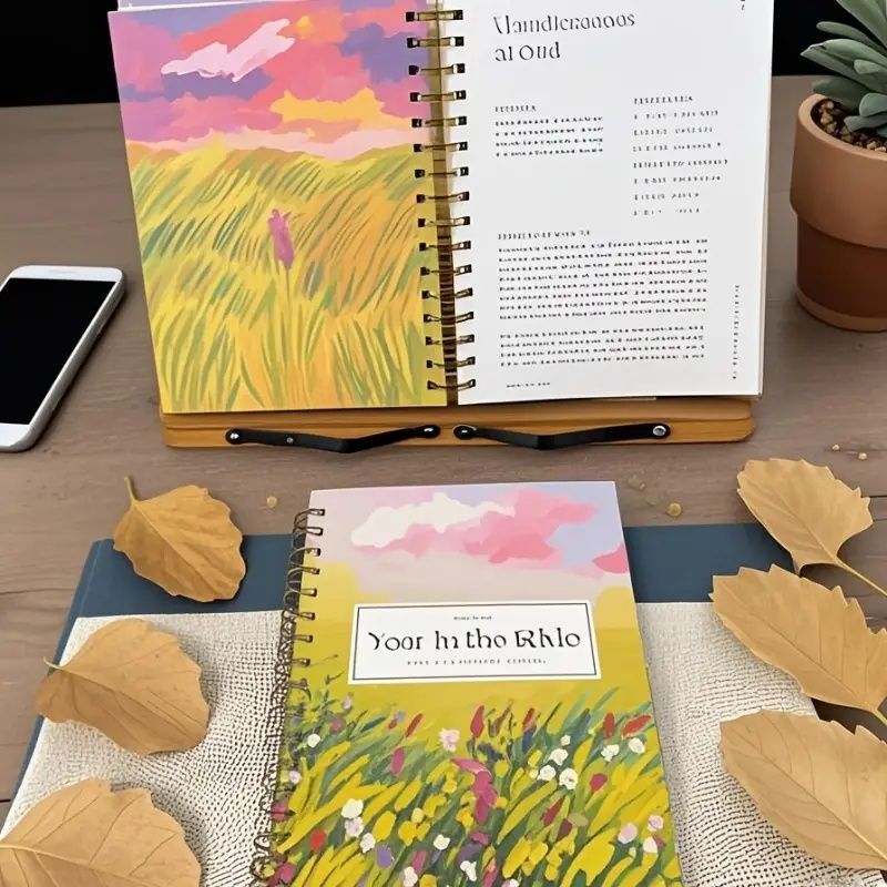 "52-Week Luxurious Spiral Bible Study for Women – Premium Print, Red Cover with Elegant Design – Perfect Gift for Spiritual Growth & Divine Connection"