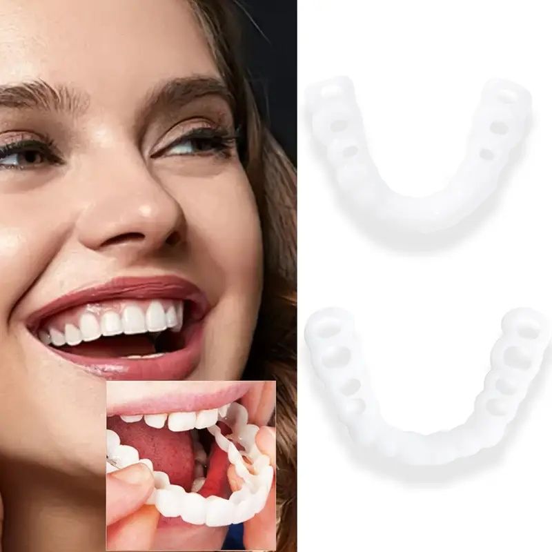 "Invisible Teeth Aligners - Soft Silicone Orthodontic Mouthguards with Storage Case"