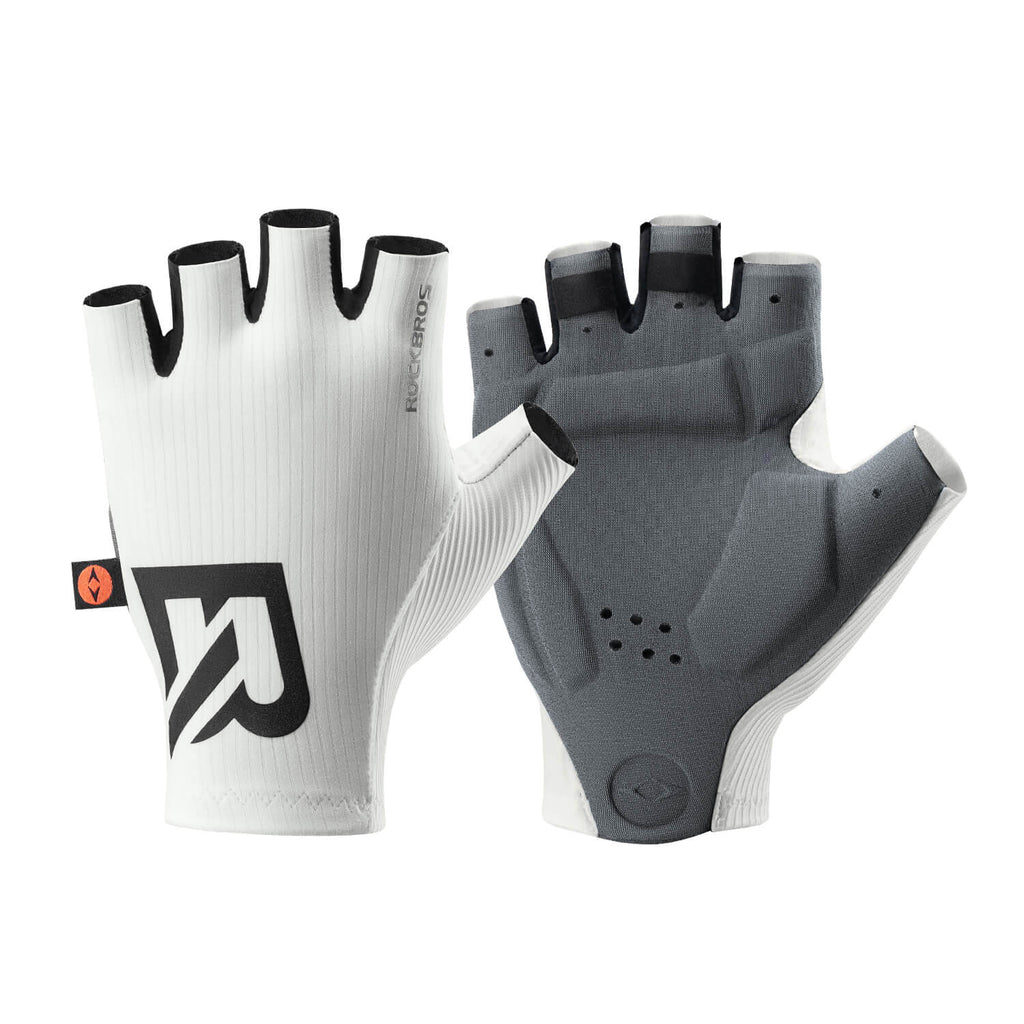 Elastic Interface® Half-Finger Cycling Gloves with Padded Palm