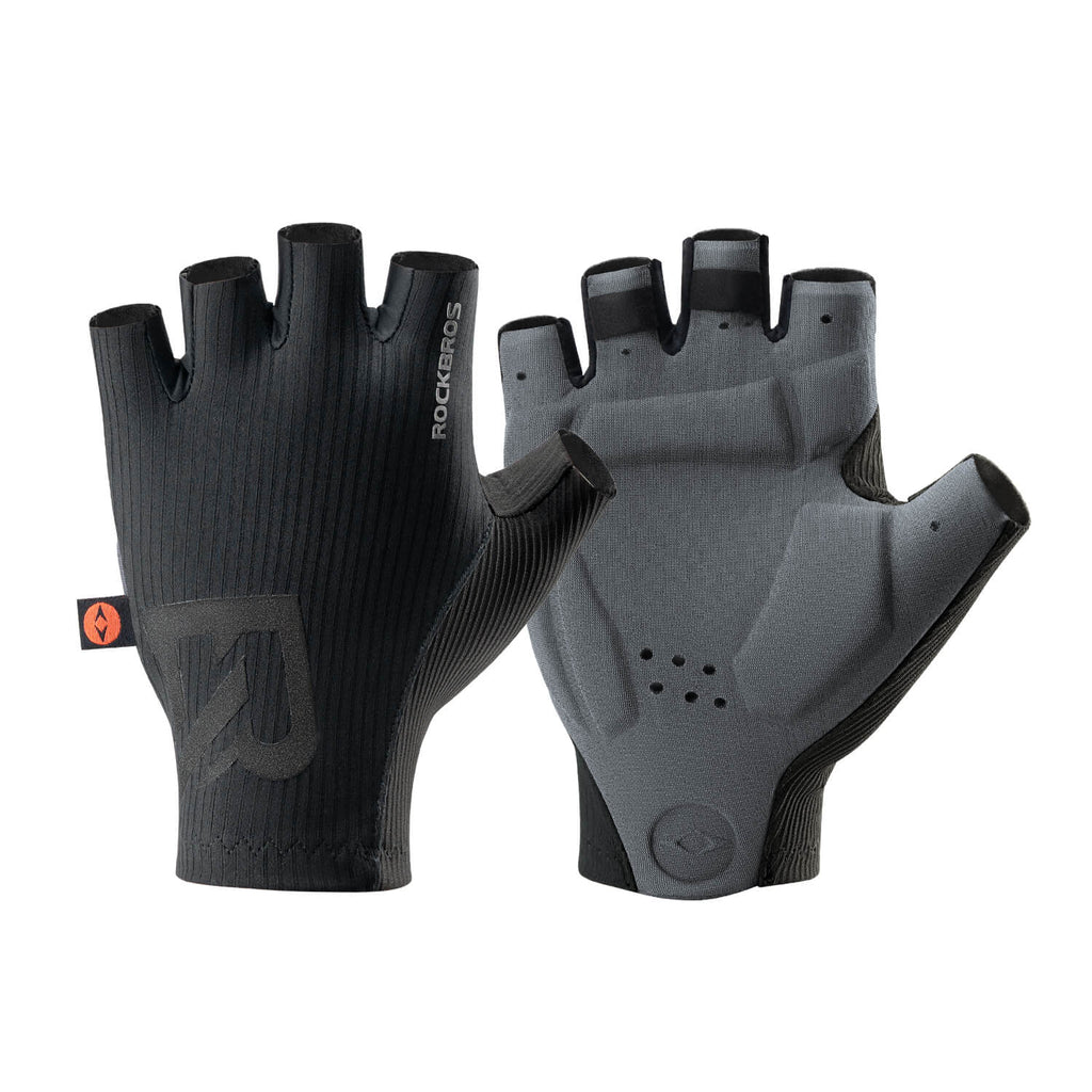 Elastic Interface® Half-Finger Cycling Gloves with Padded Palm