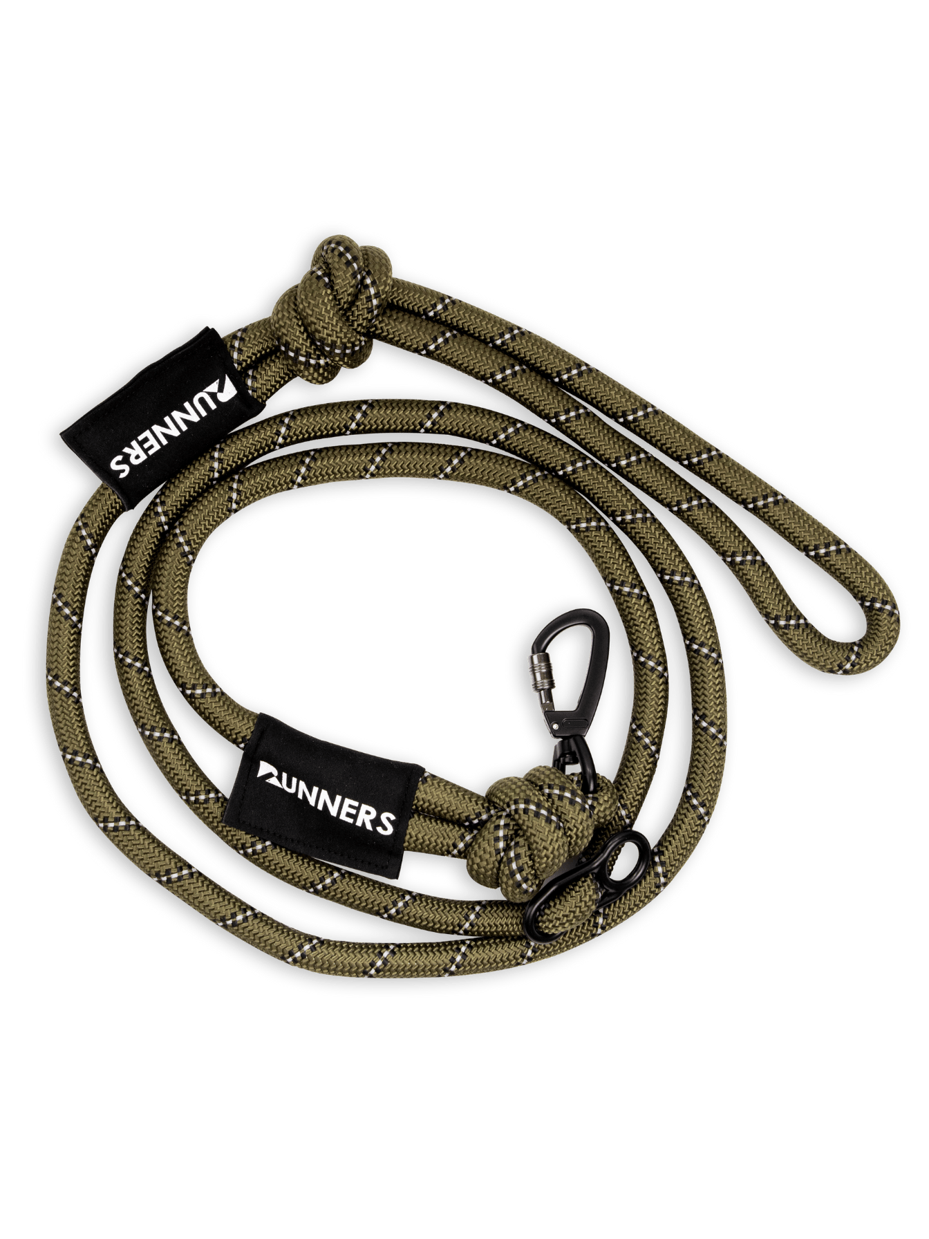 Army Green Running Hands-Free Dog Leash
