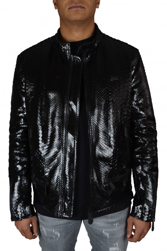 Philipp Plein Men Biker Jacket