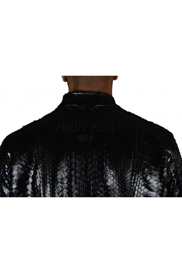 Philipp Plein Men Biker Jacket