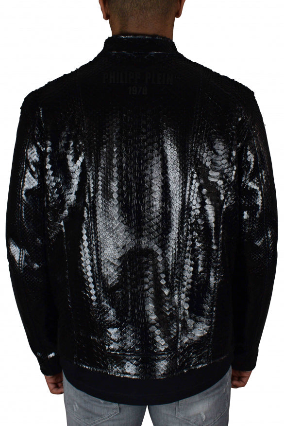 Philipp Plein Men Biker Jacket