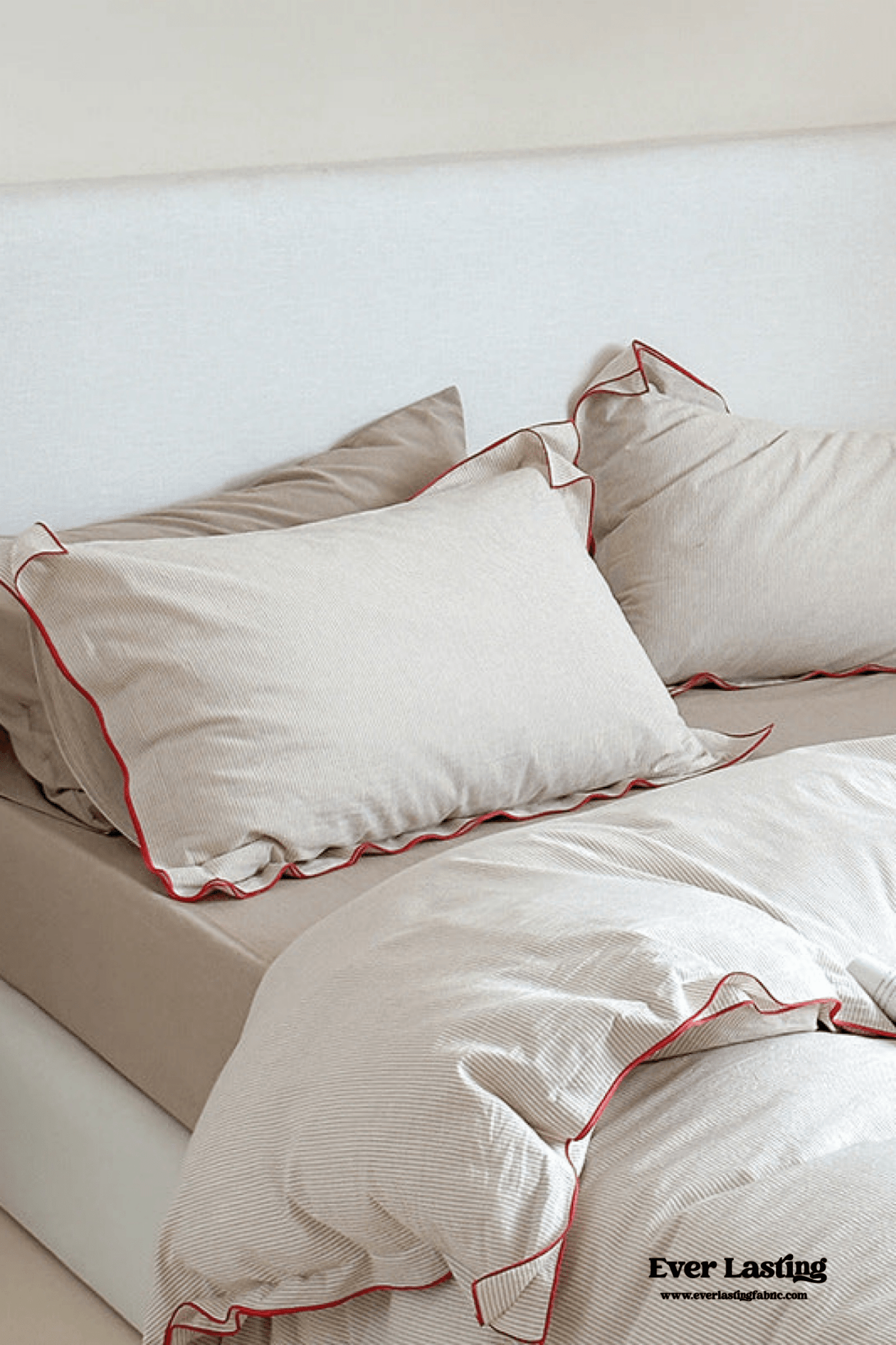 Joce Striped Bedding Set / Blue