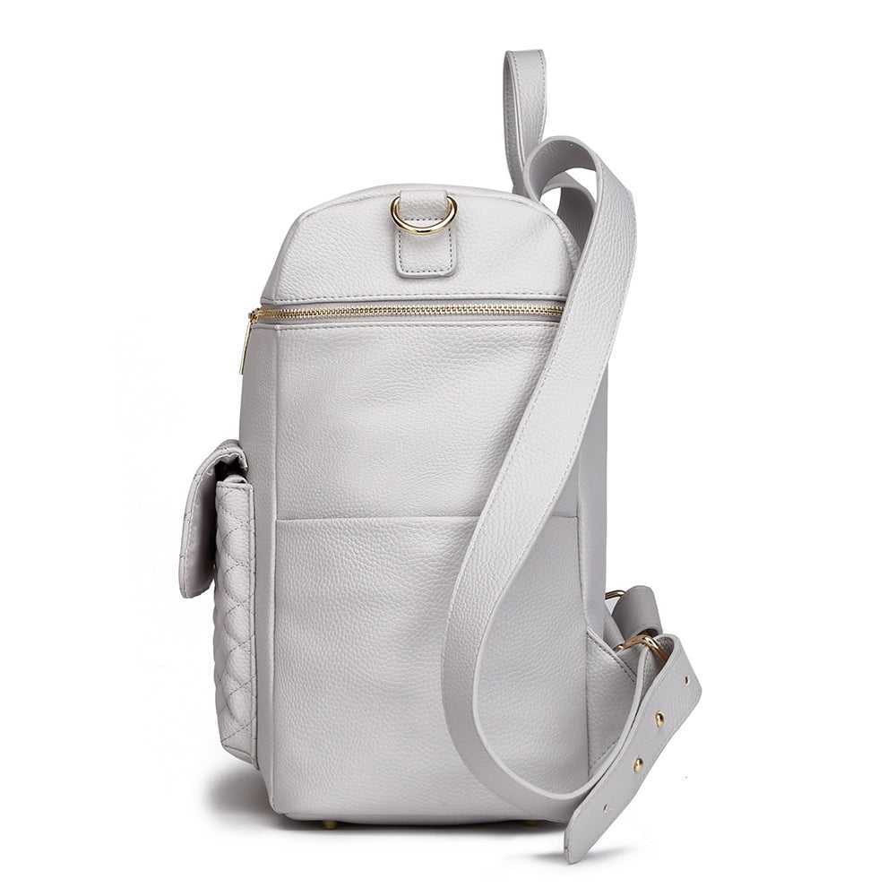 Signature Diaper Bag Stone Grey