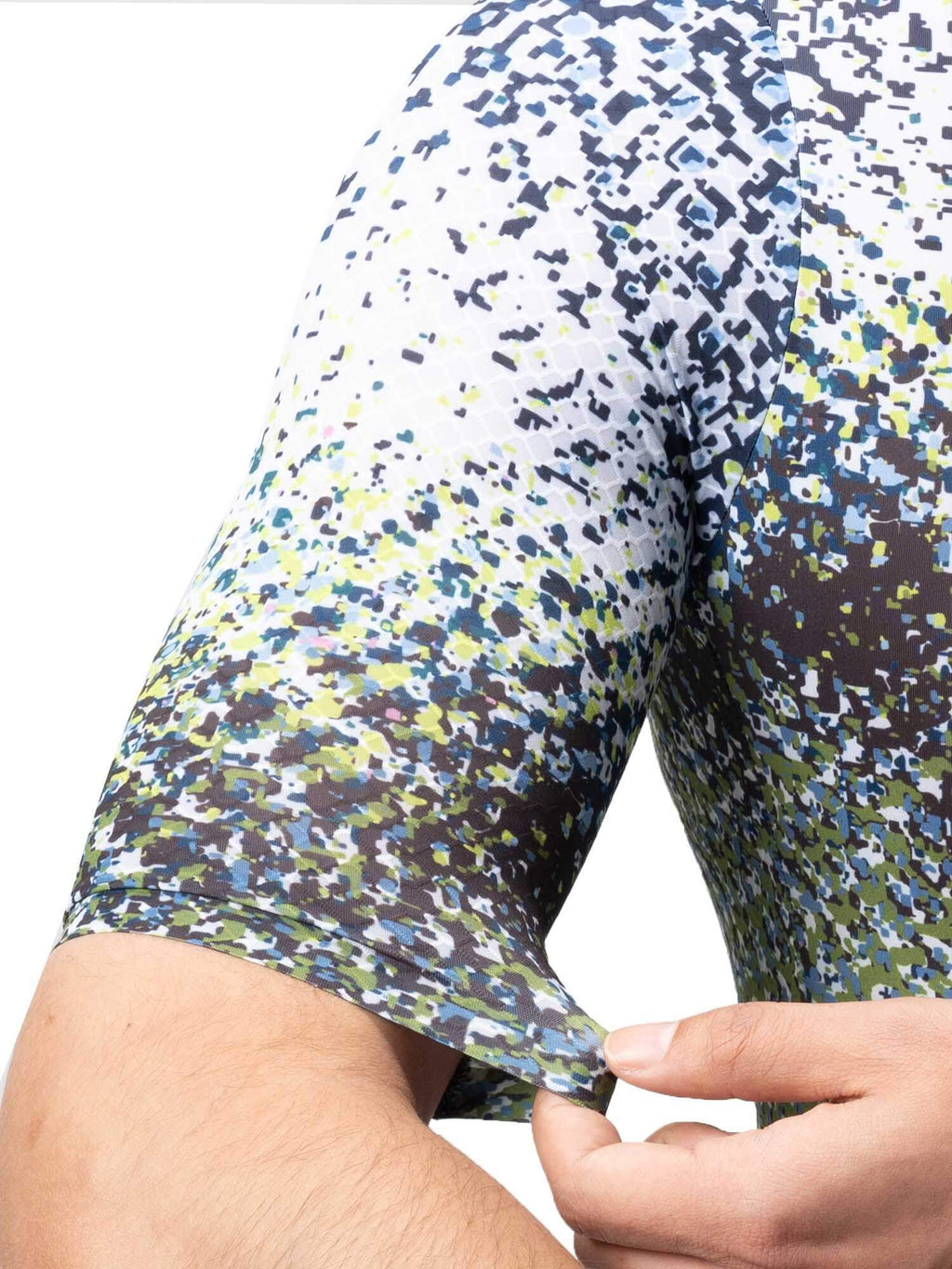 Men's Camouflage Short-Sleeve Cycling Jersey