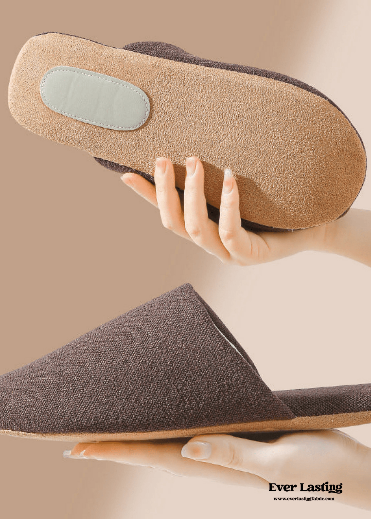 Modern House Slipper / Brown