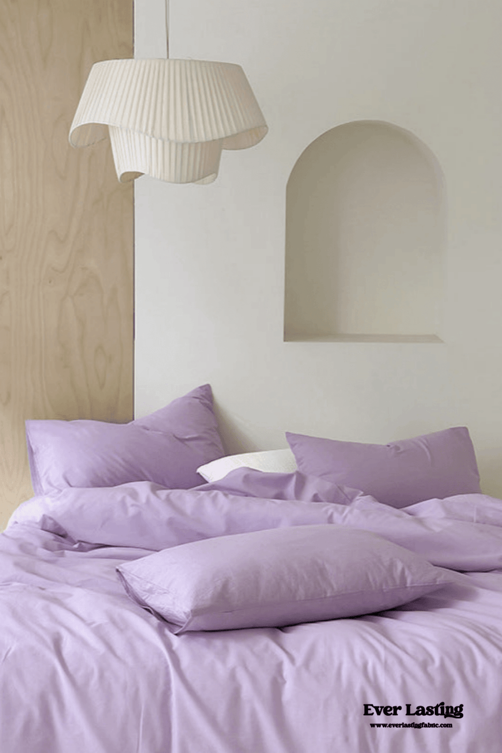 Modern Washed Cotton Bedding Set / Green