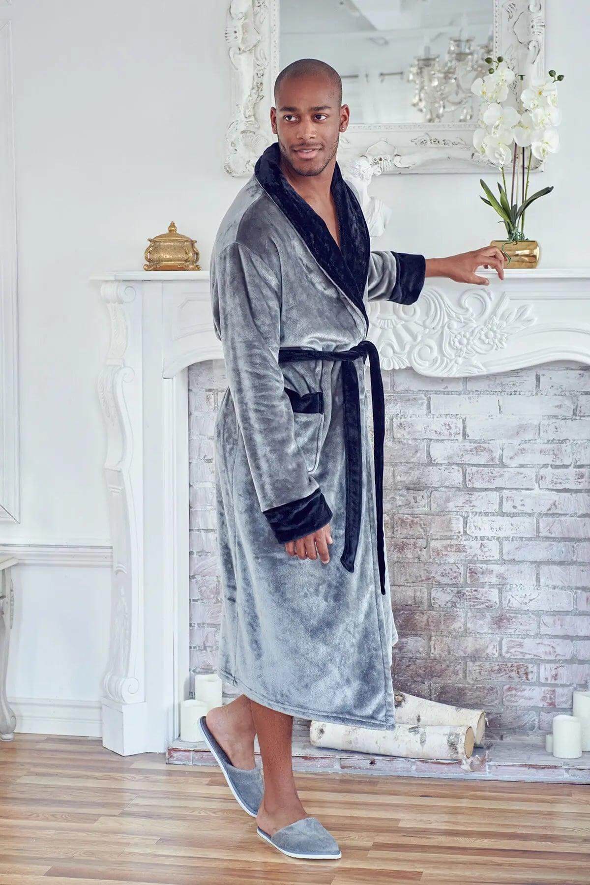 Cozy Mens Plush Robes – Built for Comfort, Designed to Last