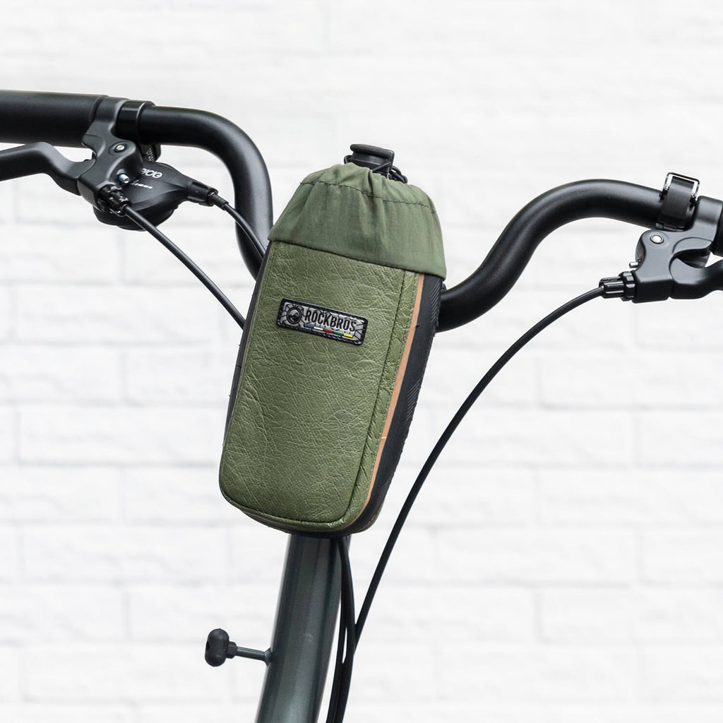 ROAD TO SKY Recycled Tire Bike Water Bottle Bag - 0.8L