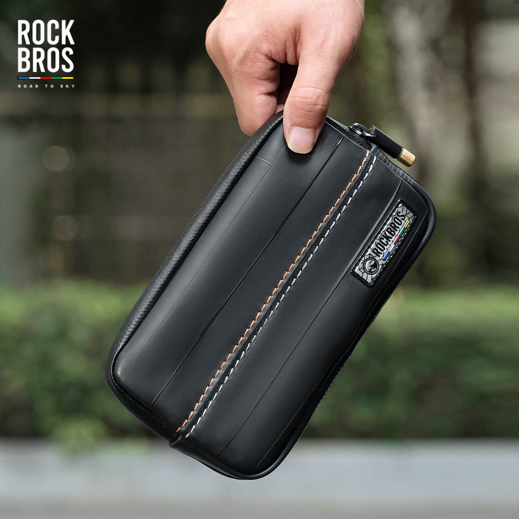 ROAD TO SKY Recycled Tire Bike Wallet - 0.4L