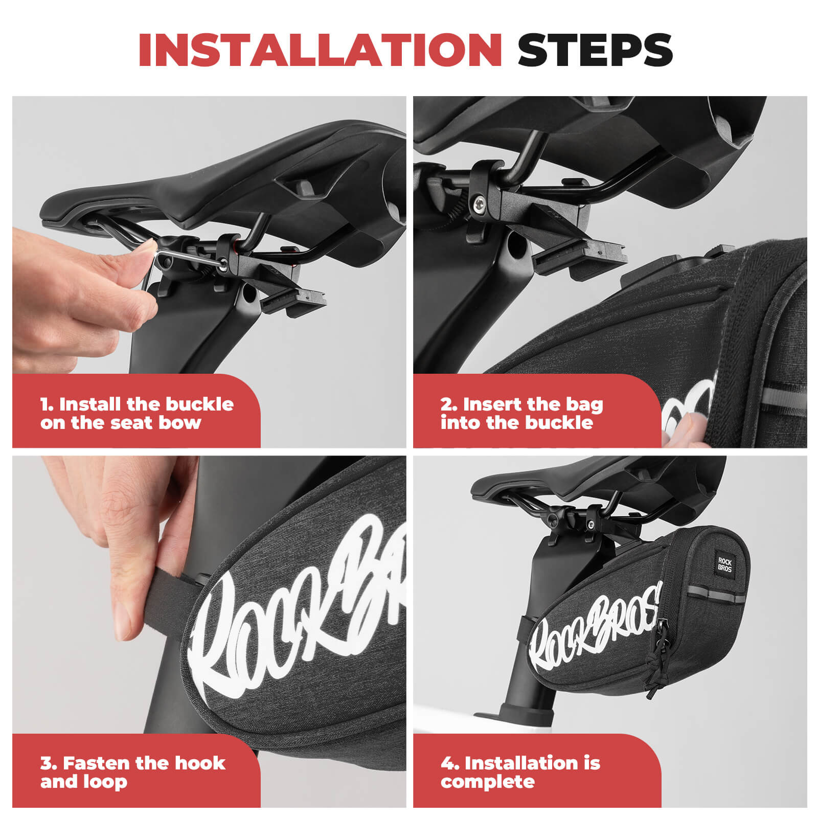 FlashRide Sketch Bike Saddle Bag - 0.8L