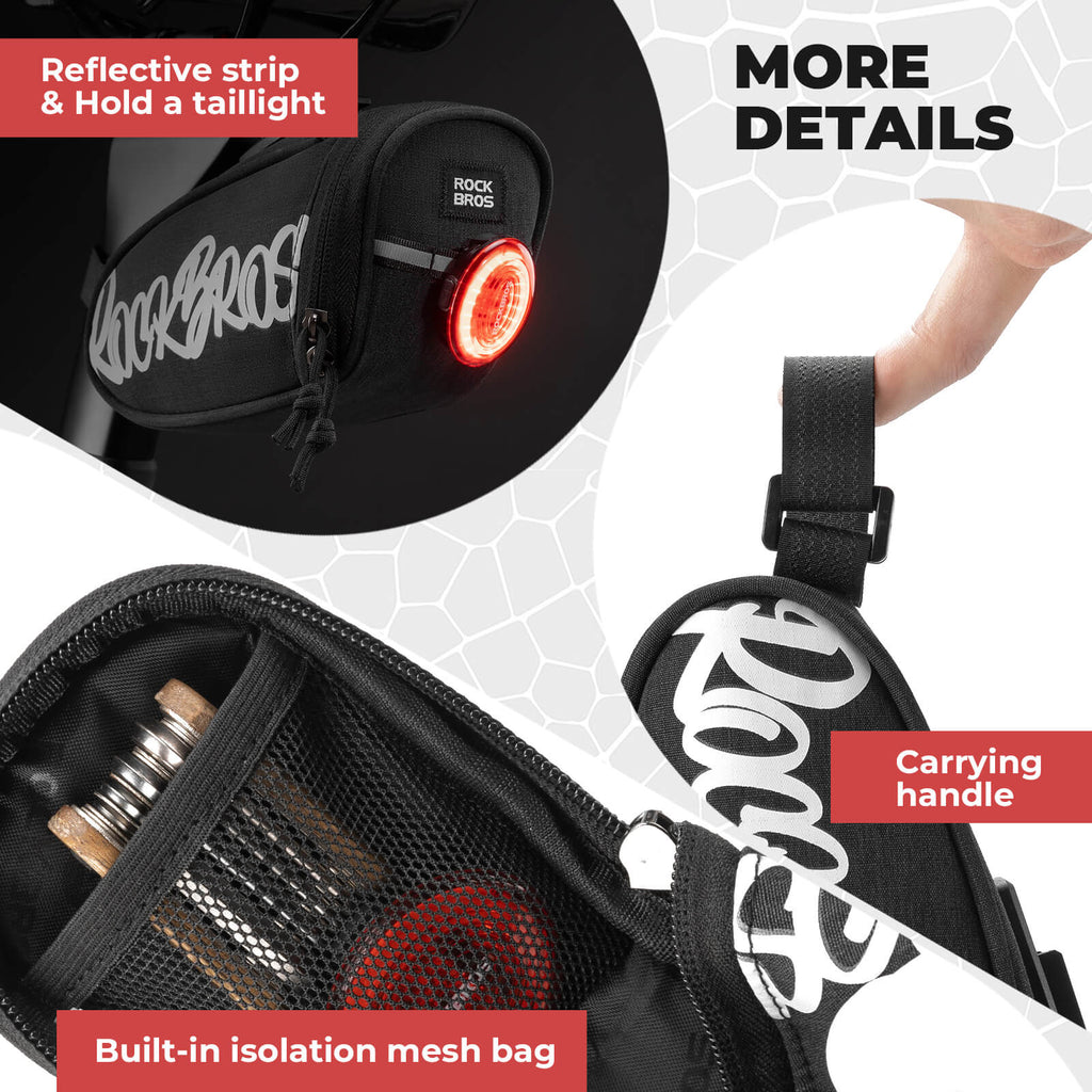 FlashRide Sketch Bike Saddle Bag - 0.8L