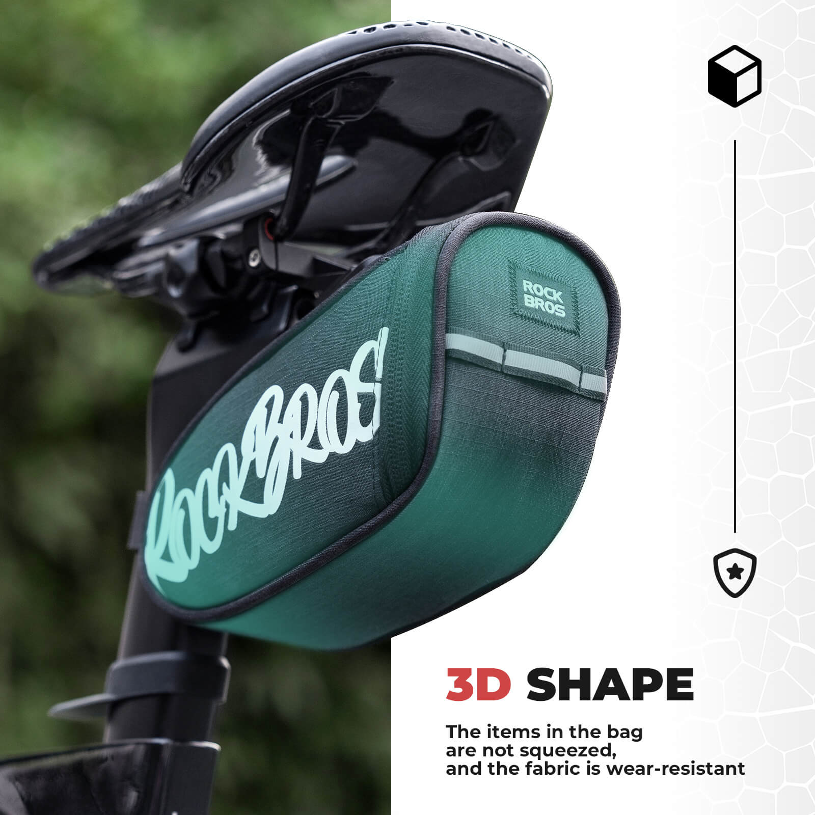 FlashRide Sketch Bike Saddle Bag - 0.8L