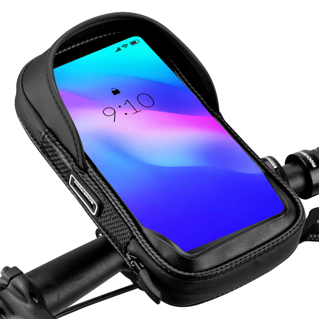 360° Rotating Bike Phone Mount Bag