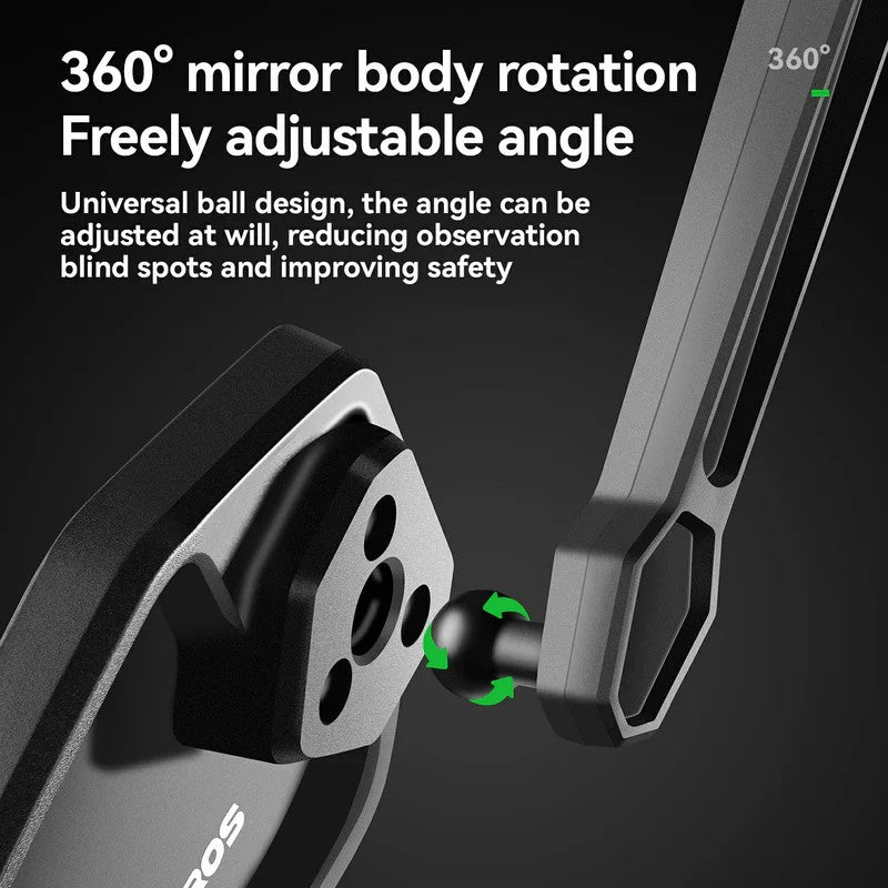 Anti-Glare Bike Handlebar Mirror