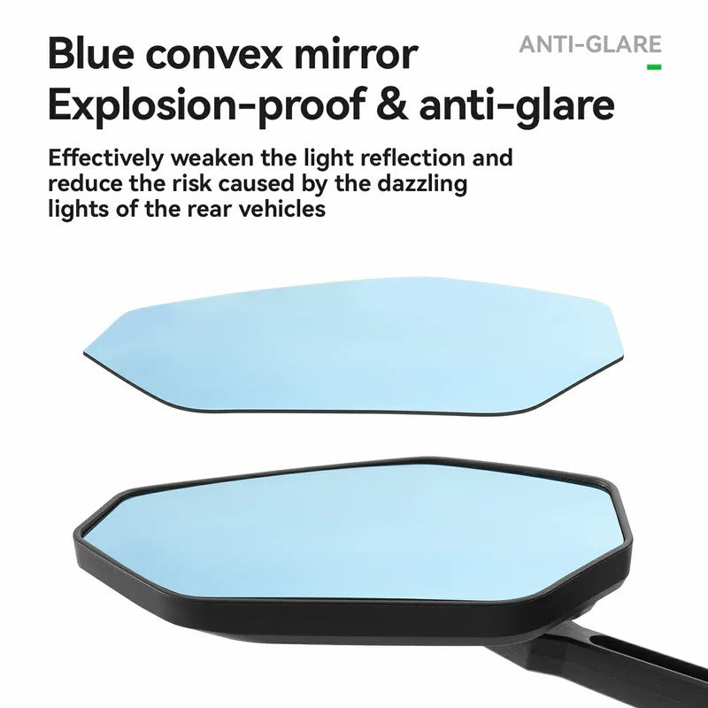 Anti-Glare Bike Handlebar Mirror