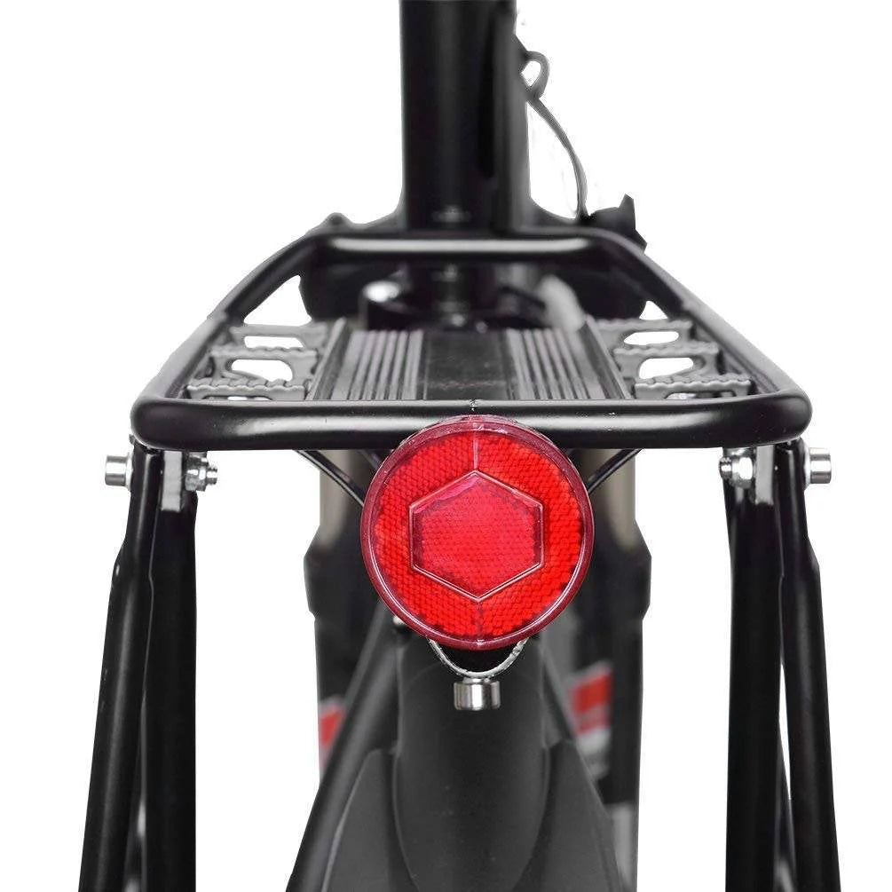 Rear Bicycle Cargo Rack with Mudguard Tool-Free Quick Install