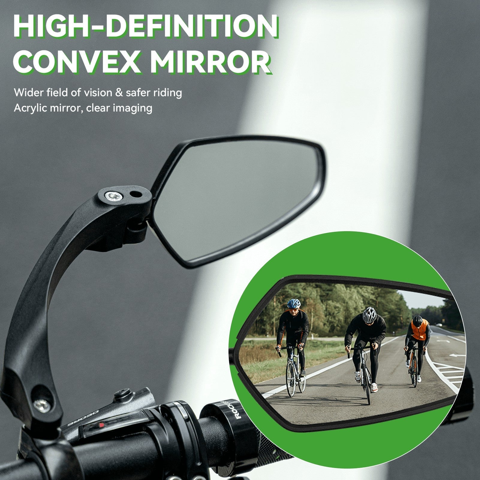 Bike Handlebar Rear View Mirror