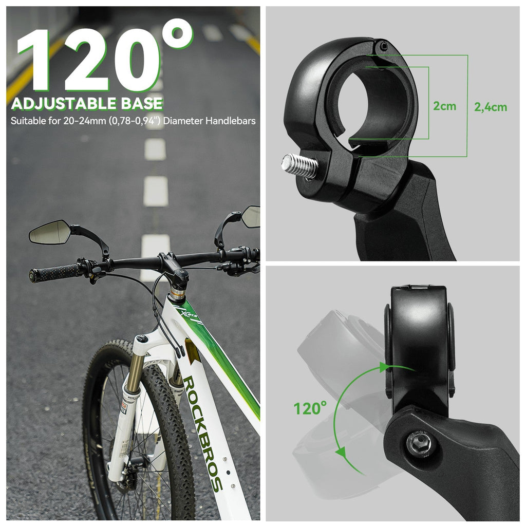 Bike Handlebar Rear View Mirror
