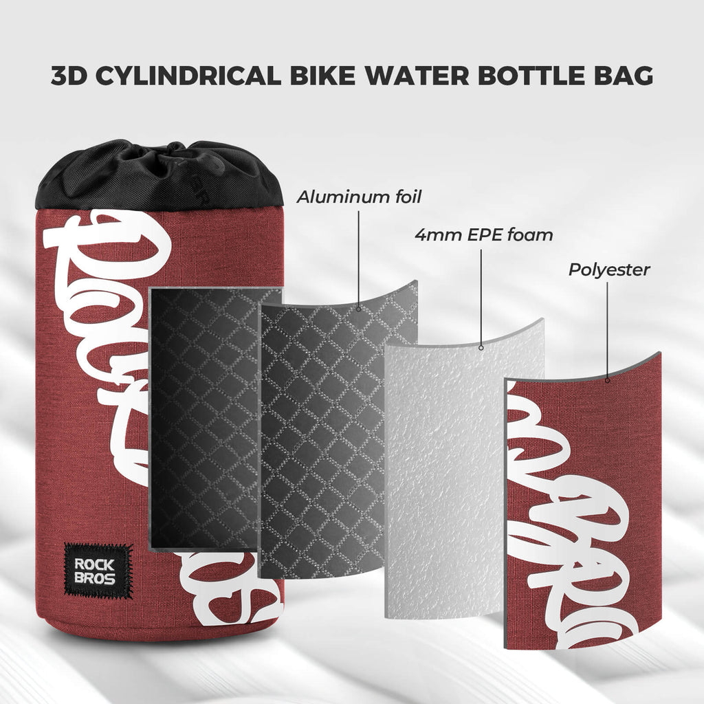 FlashRide Sketch Bike Handlebar Water Bottle Bag - 1L
