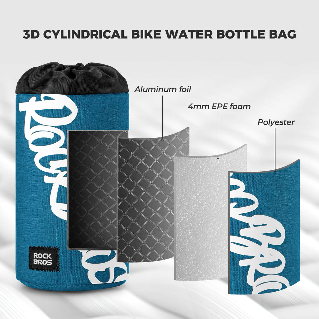 FlashRide Sketch Bike Handlebar Water Bottle Bag - 1L