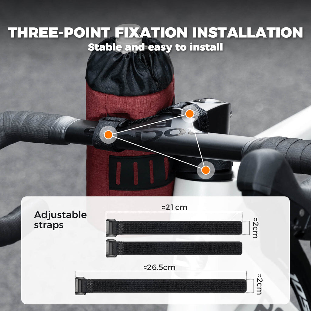 FlashRide Sketch Bike Handlebar Water Bottle Bag - 1L