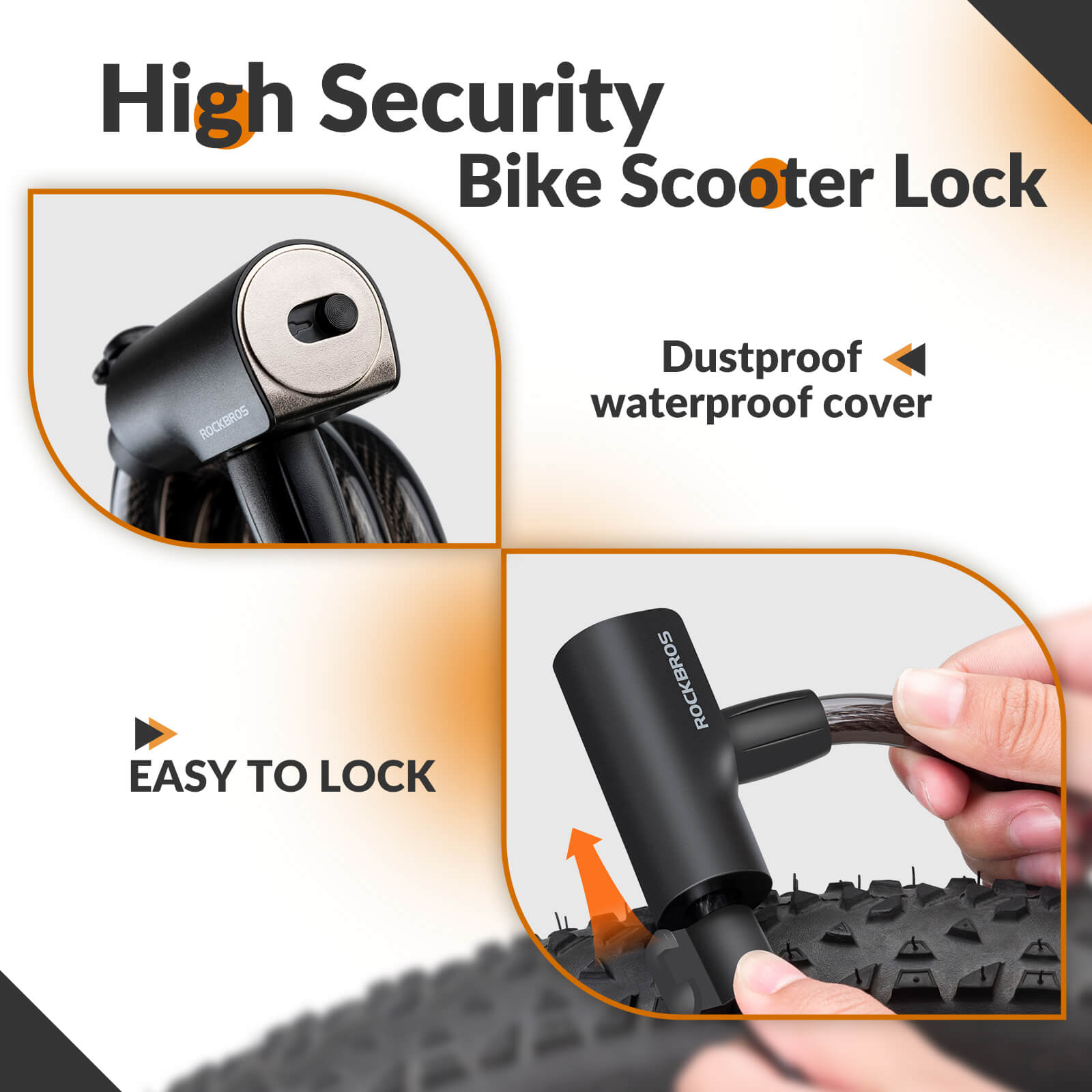 Bike Lock with Key