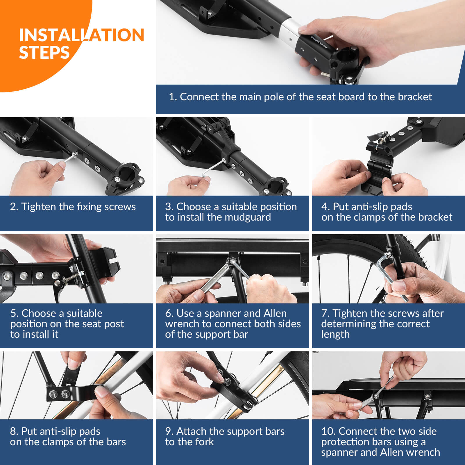 Quick Release Bike Rear Rack