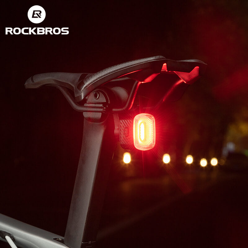 Q2S Smart Bike Tail Light Brake Sensing Bicycle Rear Lights