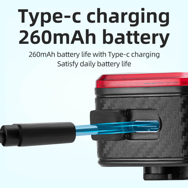 Q2S Smart Bike Tail Light Brake Sensing Bicycle Rear Lights