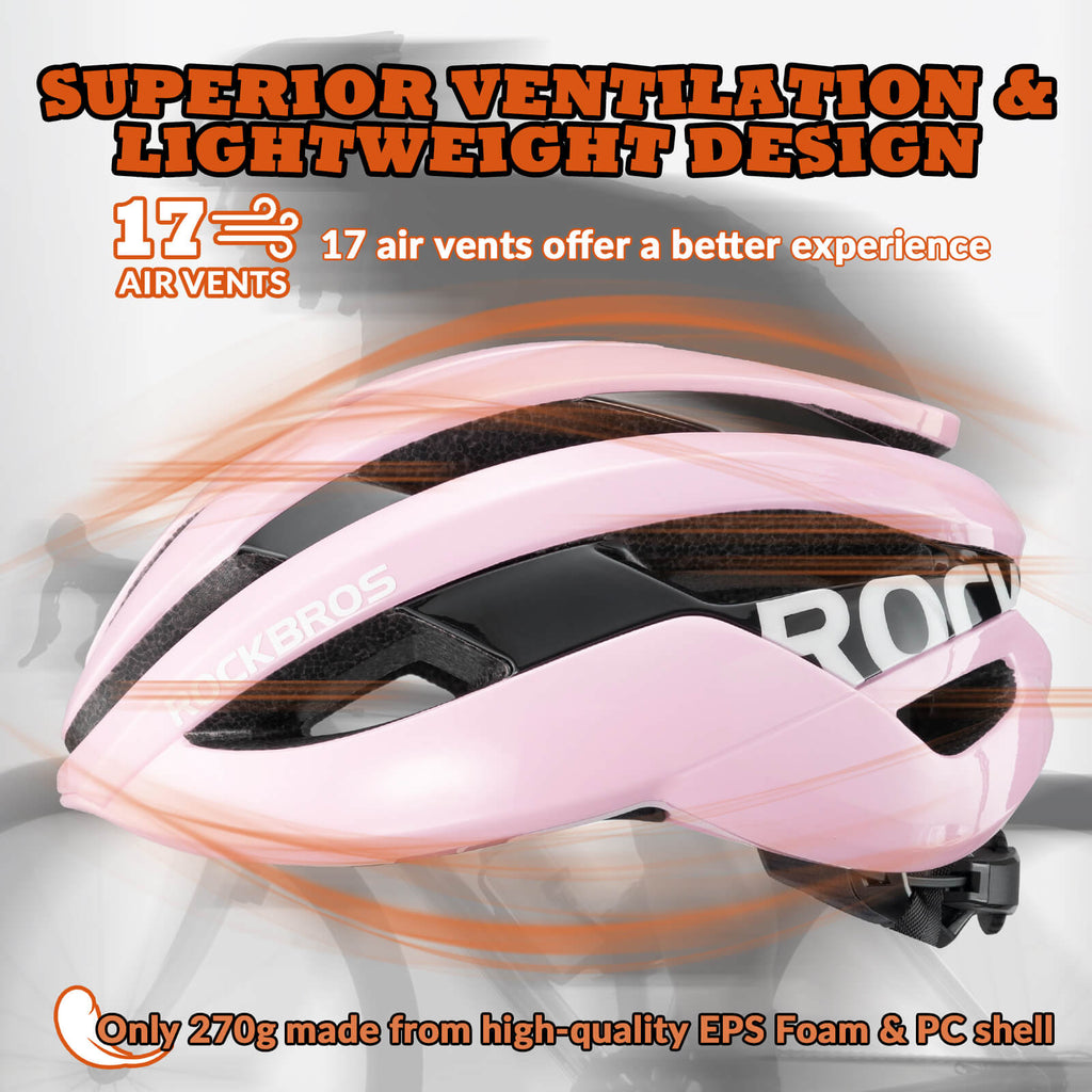 LK-12 Flowing Light Cycling Bike Helmet