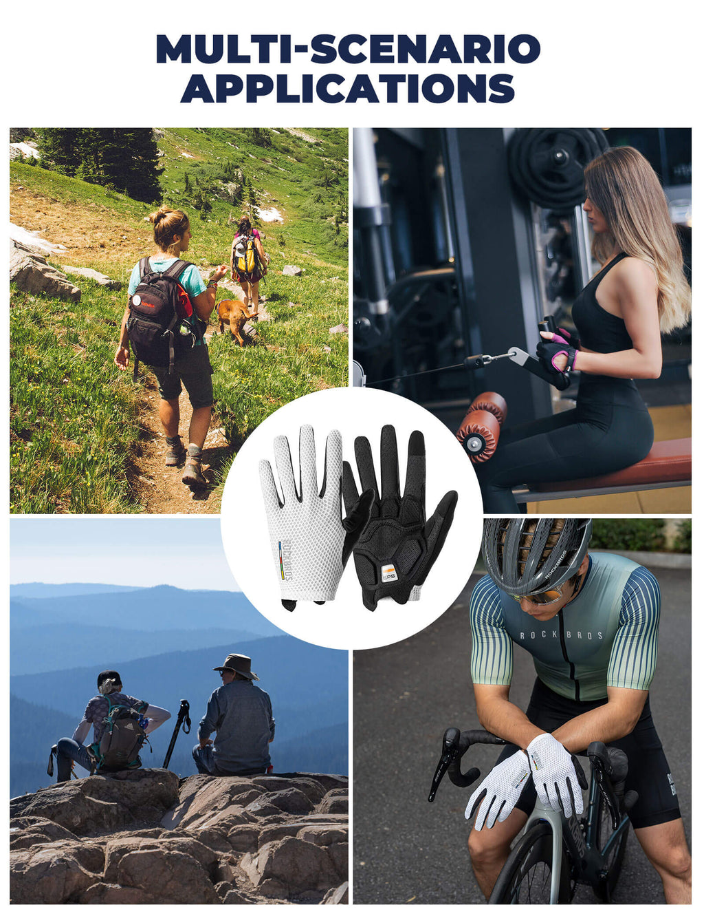 ROAD TO SKY EPS Long Finger Cycling Gloves