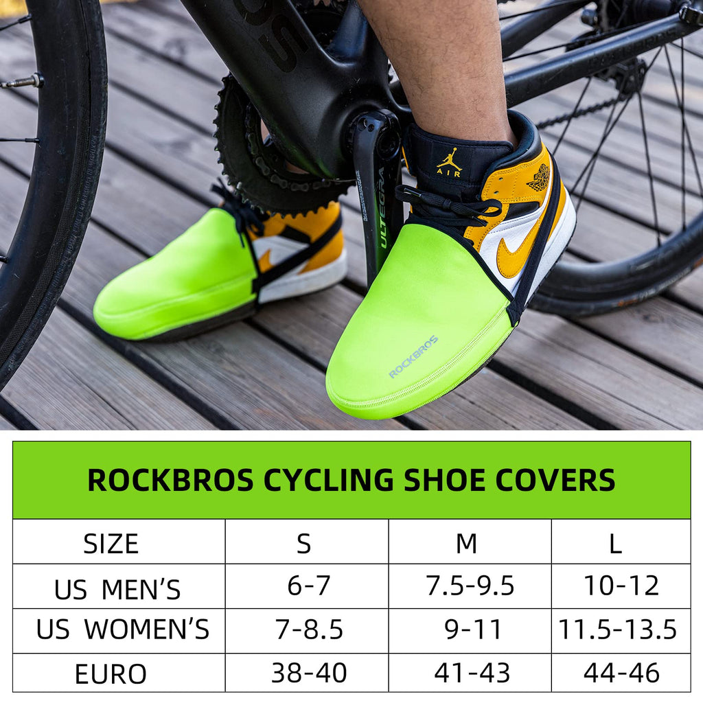 Cycling Shoe Toe Covers Unisex Cold Weather Overshoes