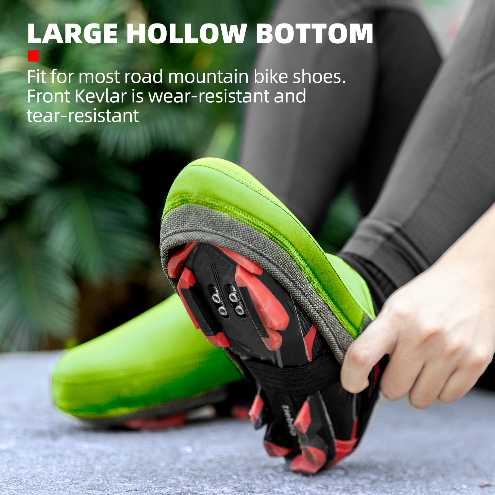 Cycling Shoe Toe Covers Unisex Cold Weather Overshoes