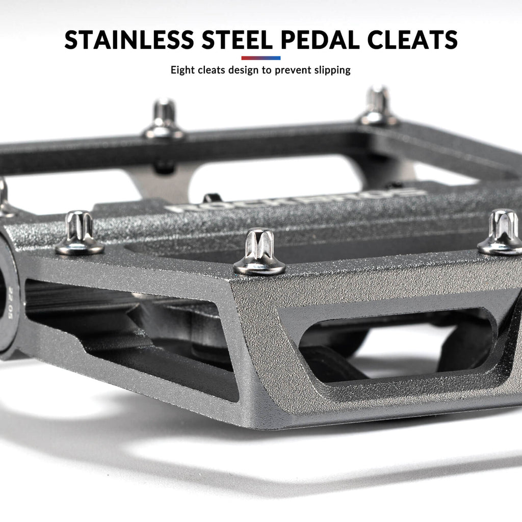 Dual-Use Clipless & Flat Bike Pedals