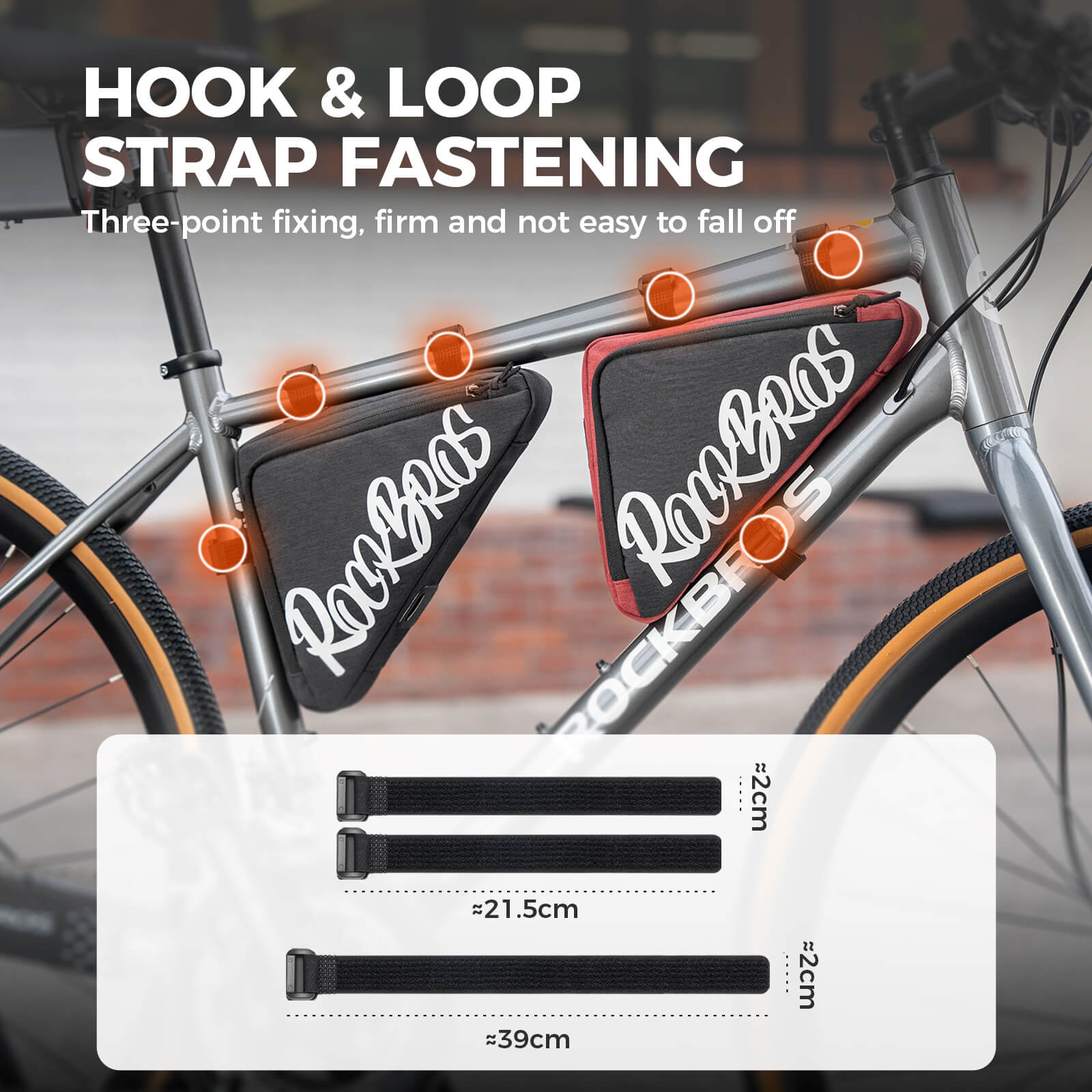 FlashRide Sketch Bike Triangle Bag - 1.4L