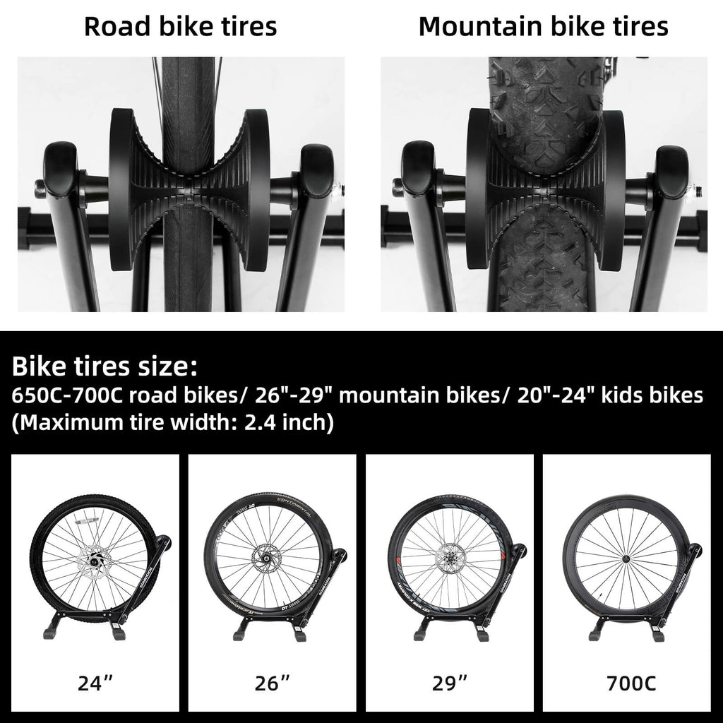 ROCKBROS Foldable Bike Stand Portable Bicycle Rack for Easy Storage