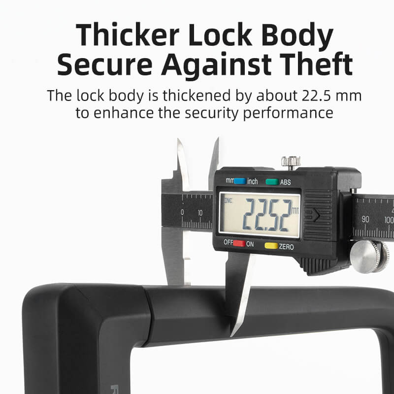 Heavy-Duty Anti-Cut Bike U-Lock