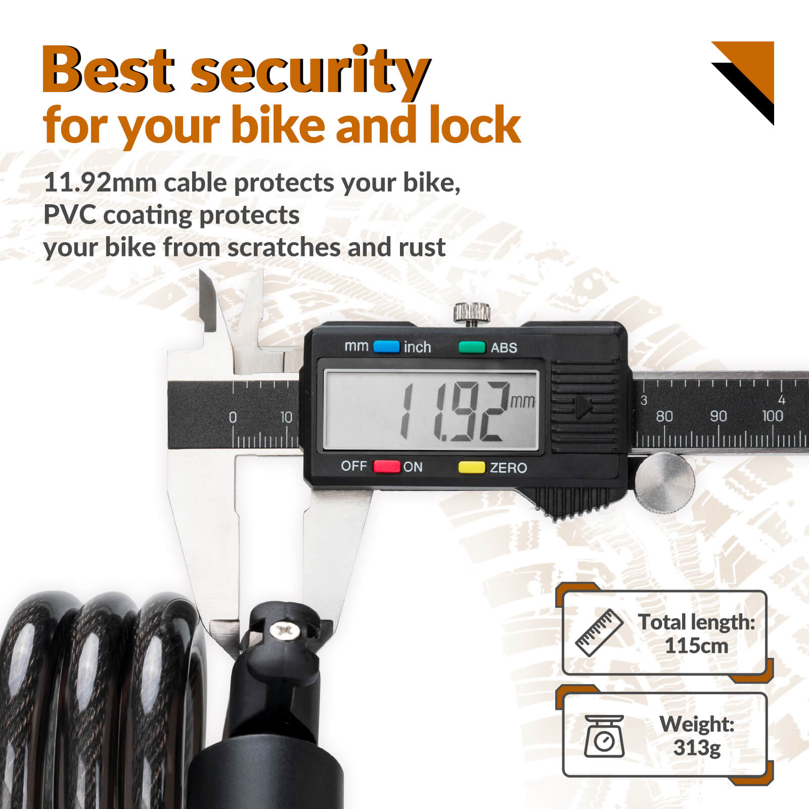 Bike Lock with Key